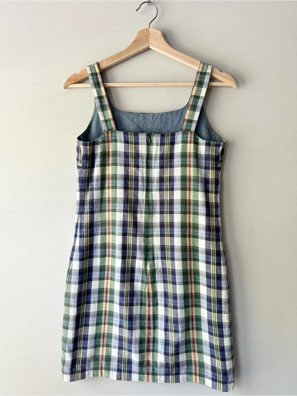 GAP Plaid Mini Dress